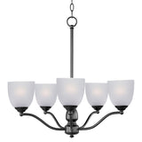 Stefan Chandelier Black by Maxim Lighting