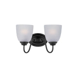Stefan Vanity Light Black by Maxim Lighting