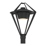 Stellar Dark Sky Friendly Outdoor Post Lantern in Coastal Black, Coastal Black by Hubbardton Forge