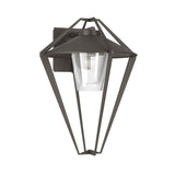 Stellar Outdoor Sconce Small Coastal Dark Smoke By Hubbardton Forge