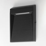 Steppes LED Outdoor Wall Sconce Medium Black By ET2