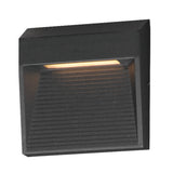 Steppes LED Outdoor Wall Sconce Small Black By ET2