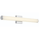 Stepridge LED Vanity Light 30 Inch Chrome By Eurofase Side View