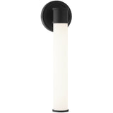 Steveston 1 Light Vanity Matte Black By Matteo - Down View
