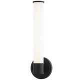 Steveston 1 Light Vanity Matte Black By Matteo