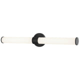 Steveston 2 Light Vanity Matte Black By Matteo
