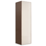 Stick Wall Light 30 Inch Brushed Bronze Nickel By Contardi