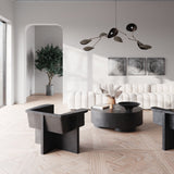 Stingray Chandelier Large Bronze by 101 Copenhagen - Lifestyle View 1