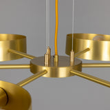 Stirling Alabaster Chandelier - Satin Brass