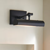 Stokes Adjustable Picture Light Black Medium By Hinkley Lifestyle View 7