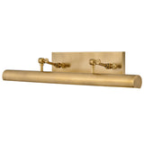 Stokes Adjustable Picture Light Heritage Brass Large By Hinkley Main View