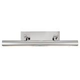 Stokes Adjustable Picture Light Polished Nickle Large By Hinkley Front View