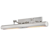 Stokes Adjustable Picture Light Polished Nickle Large By Hinkley View 16