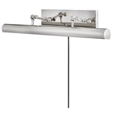 Stokes Adjustable Picture Light Polished Nickle Large By Hinkley View 1