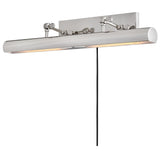 Stokes Adjustable Picture Light Polished Nickle Large By Hinkley View 2