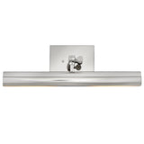 Stokes Adjustable Picture Light Polished Nickle Medium By Hinkley Front View 1