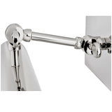 Stokes Adjustable Picture Light Polished Nickle Small By Hinkley Detailed View