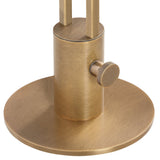Storn Table Lamp Plated Vintage Brass By Renwil Detailed View