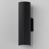 Stout Outdoor 15” Wall Sconce By Maxim Lighting - Side View