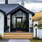Stowe Outdoor Post Lantern lifestyle view by Hubbardton Forge