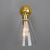Straff Wall Light - Polished Brass