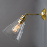 Straff Wall Light - Polished Brass