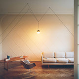 String Light Sphere Pendant Light by Flos - Lifestyle View 1