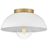 Stu Flush Mount Matte White By Lark Living