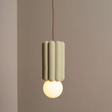 Stucco No 3 Pendant Clay By Schneid Studio Lifestyle View2