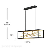Styx Medium LED Linear Suspension
