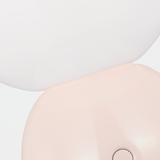 Suki Portable Table Lamp Blush By Visual Comfort Studio Detailed View