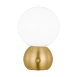 Suki Portable Table Lamp Burnished Brass By Visual Comfort Studio