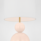 Suki Table Lamp Blush By Visual Comfort Studio Detailed View 1