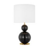 Suki Table Lamp Gloss Black By Visual Comfort Studio