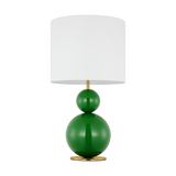 Suki Table Lamp Green By Visual Comfort Studio Front View