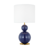 Suki Table Lamp Navy By Visual Comfort Studio