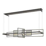 Summer LED Linear Suspension - Natural Iron-Hubbardton Forge Vintage Platinum