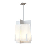 Summit Lantern Pendant in White, Frosted Glass by Hubbardton Forge