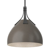 Summit Pendant in Black, Dark Smoke by Hubbardton Forge
