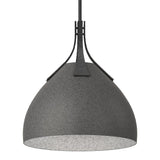 Summit Pendant in Black, Natural Iron by Hubbardton Forge