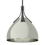 Summit Pendant in Black, Sterling by Hubbardton Forge
