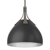 Summit Pendant in Dark Smoke, Black by Hubbardton Forge