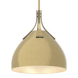 Summit Pendant in Modern Brass, Modern Brass by Hubbardton Forge