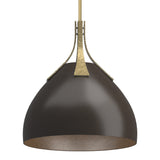 Summit Pendant in Modern Brass, Oil Rubbed Bronze by Hubbardton Forge