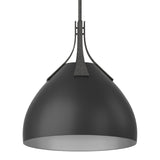 Summit Pendant in Natural Iron, Black by Hubbardton Forge