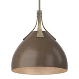 Summit Pendant in Soft Gold, Bronze by Hubbardton Forge
