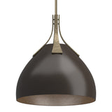 Summit Pendant in Soft Gold, Oil Rubbed Bronze by Hubbardton Forge