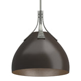 Summit Pendant in Sterling, Oil Rubbed Bronze by Hubbardton Forge