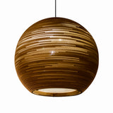 Sun Scraplights Pendant, Finish: Natural, Size: Small