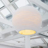 Sun Scraplights Pendant, Finish: White, Size: Small